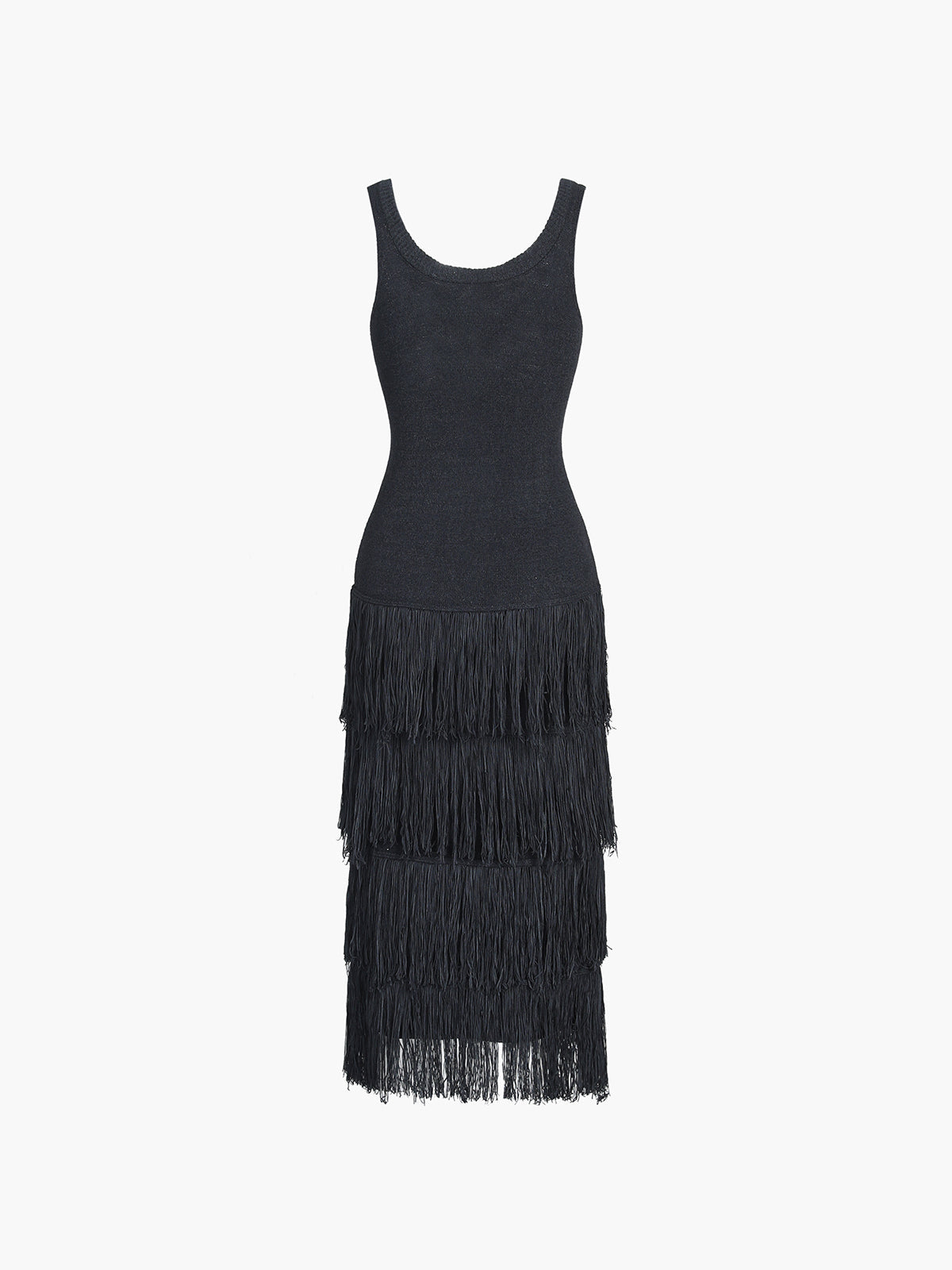 Shimmy Fringed Midi Dress