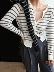 Timeless Stripe Cardigan