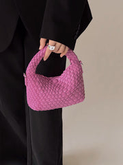 Barbiecore Braided Bag