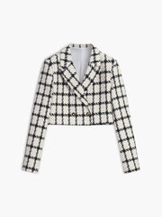 Tweed Crop Blazer