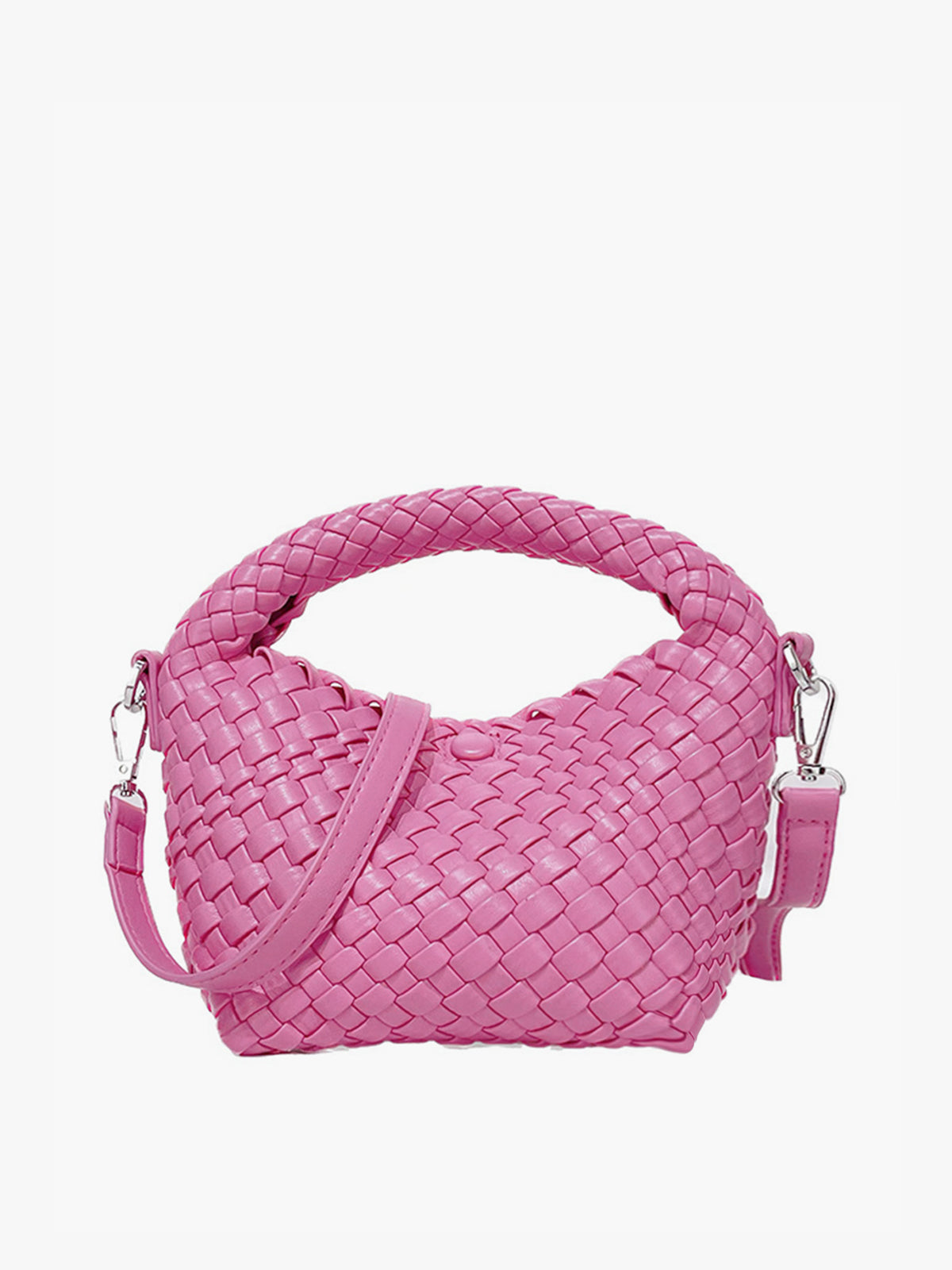 Barbiecore Braided Bag