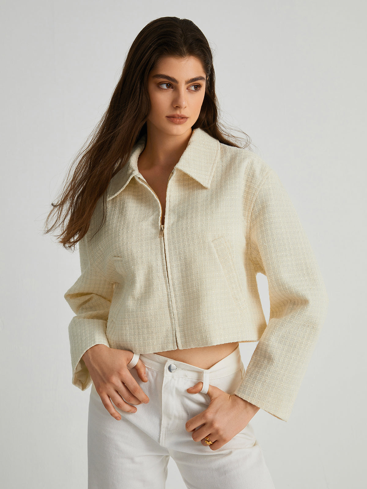 Tweed Crop Jacket