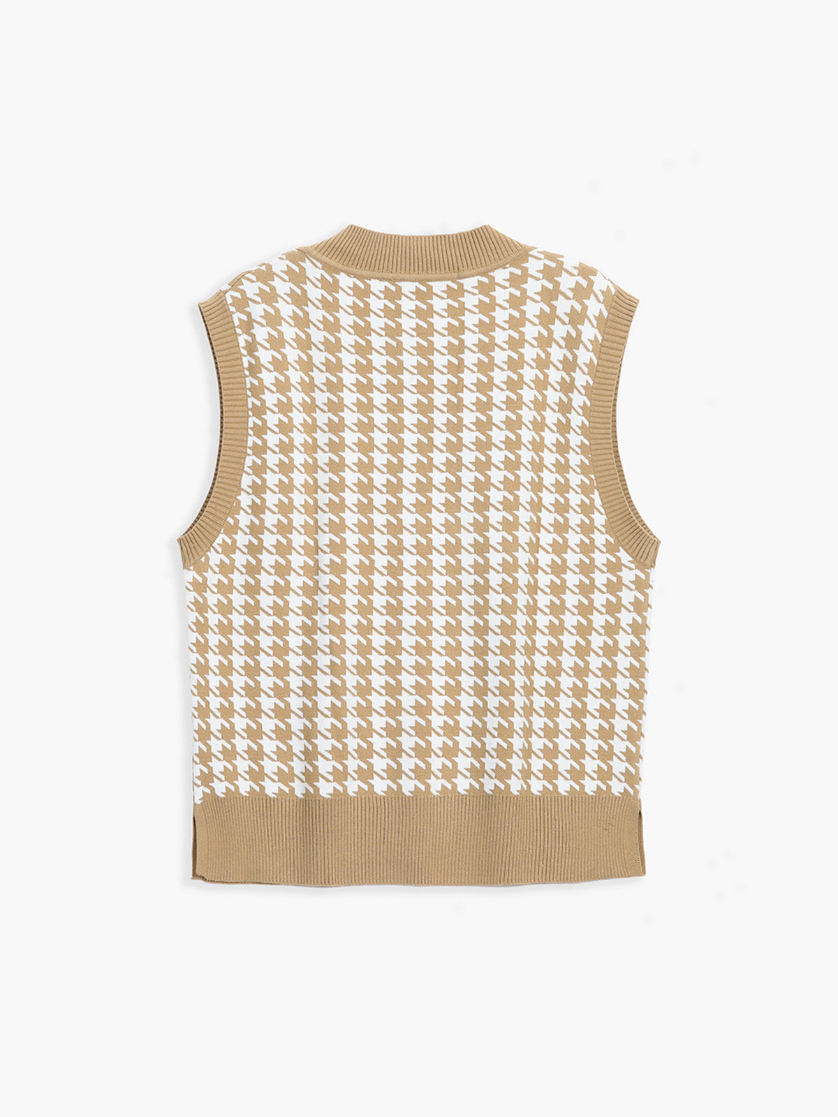 Basic Houndstooth Vest