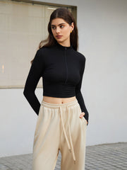 Everyday Rib Crop Shirt