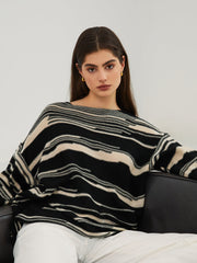 Winter Hill Stripe Pullover Sweater