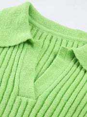 Greeness Rib Sweater