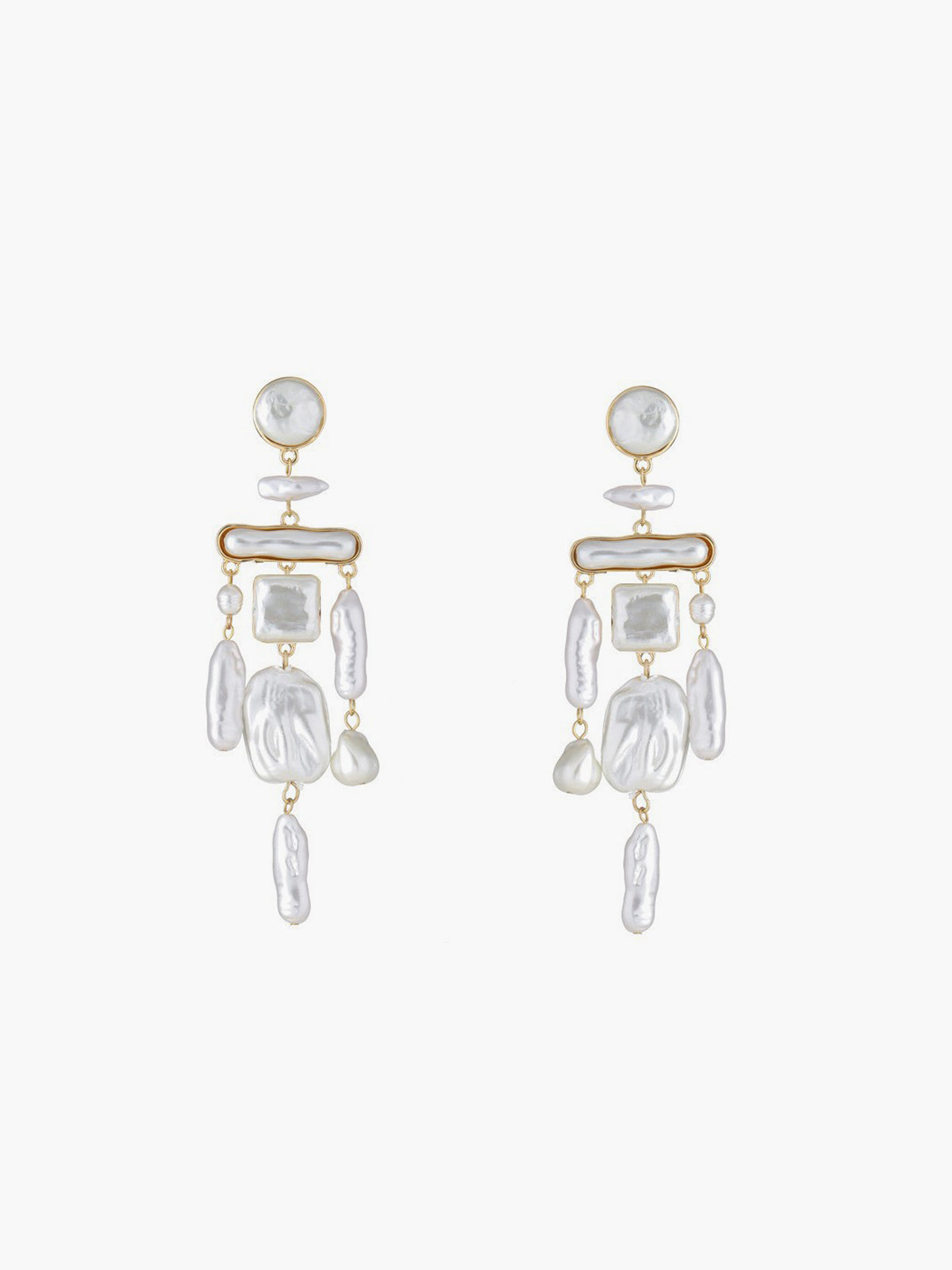 Baroque Pearls Drop Earrings