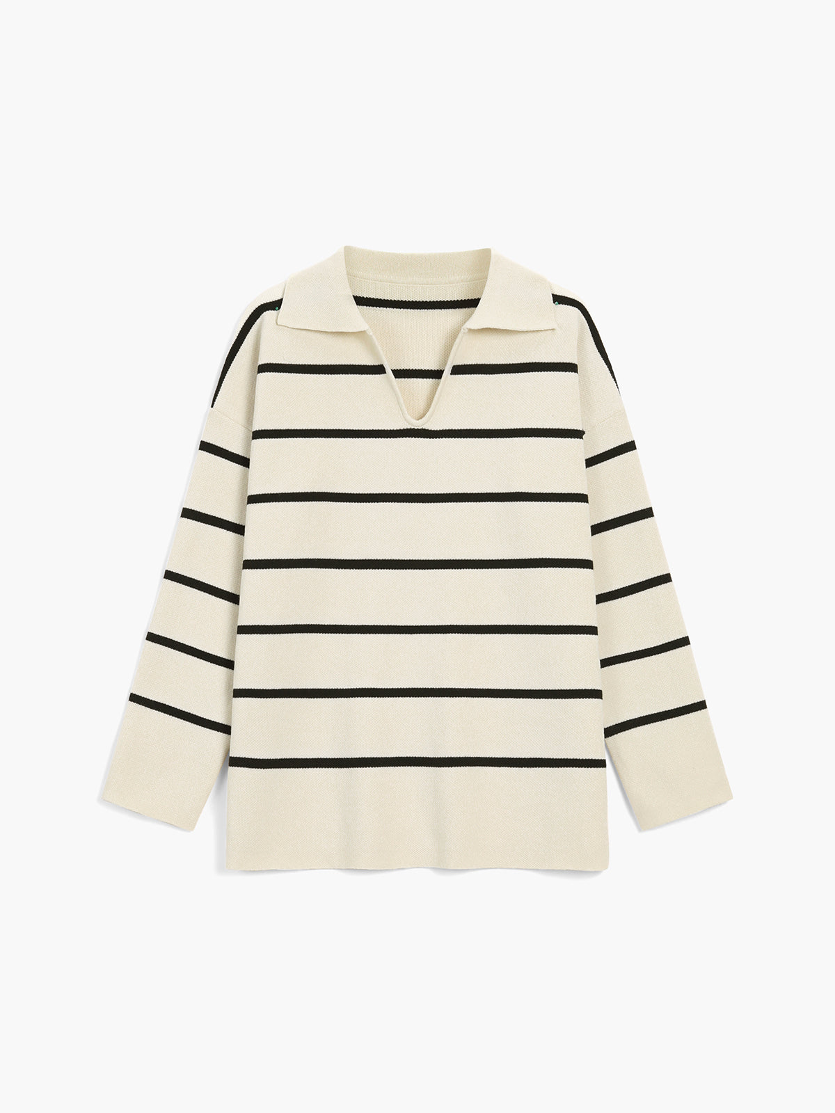 Old Money Aesthetics Stripe Sweater