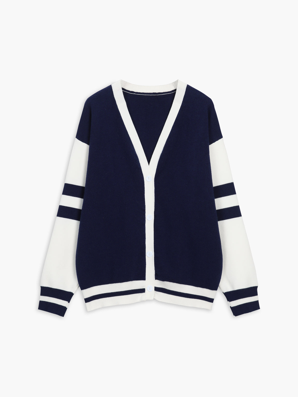 Modern Academia Stripe Cardigan