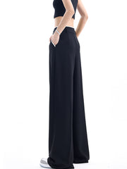 Break Free Notched Wide Leg Pants