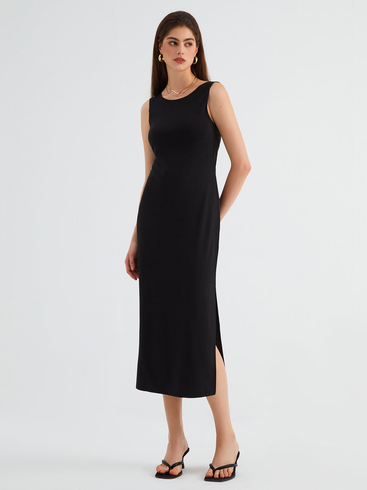 All Time Favourite Cutout Midi Dress