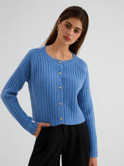 Clear Skies Await Rib Cardigan