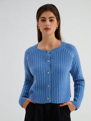 Clear Skies Await Rib Cardigan