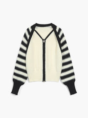 Nice And Clear Stripe Cardigan