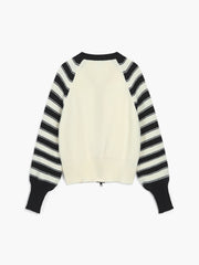 Nice And Clear Stripe Cardigan