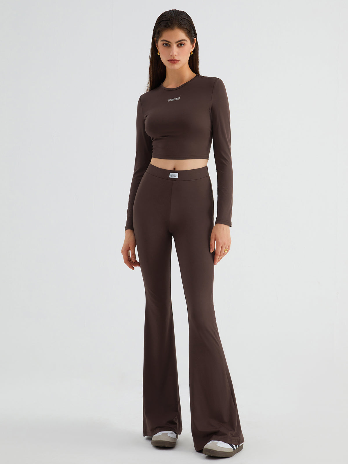 Emotional Labels Two Piece Pants Set