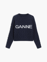 Ganne Cable Knit Sweater