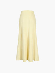 Limoncello Rib Maxi Skirt