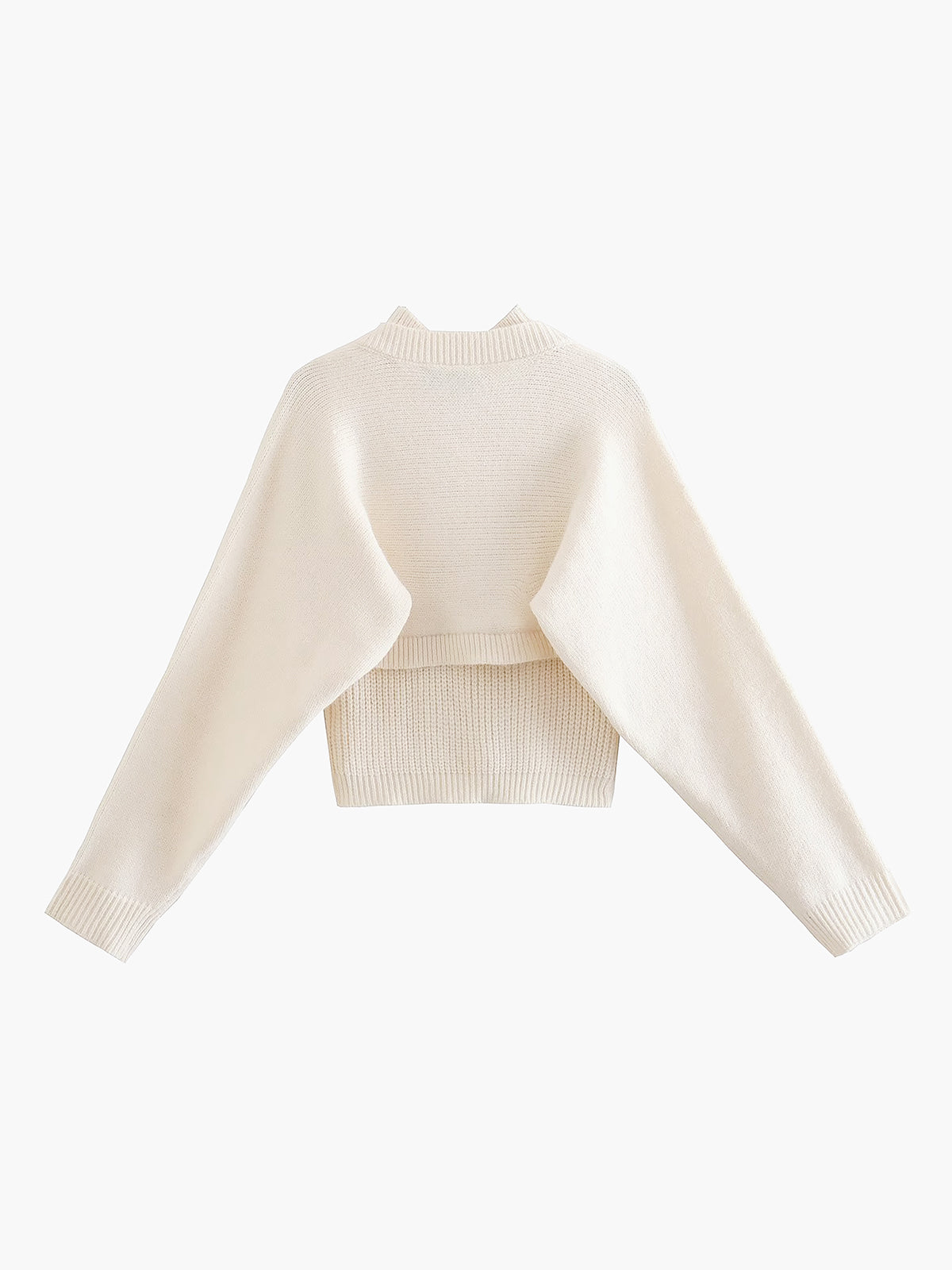 Creamy Flatwhite Flatwhite Bolero Sweater