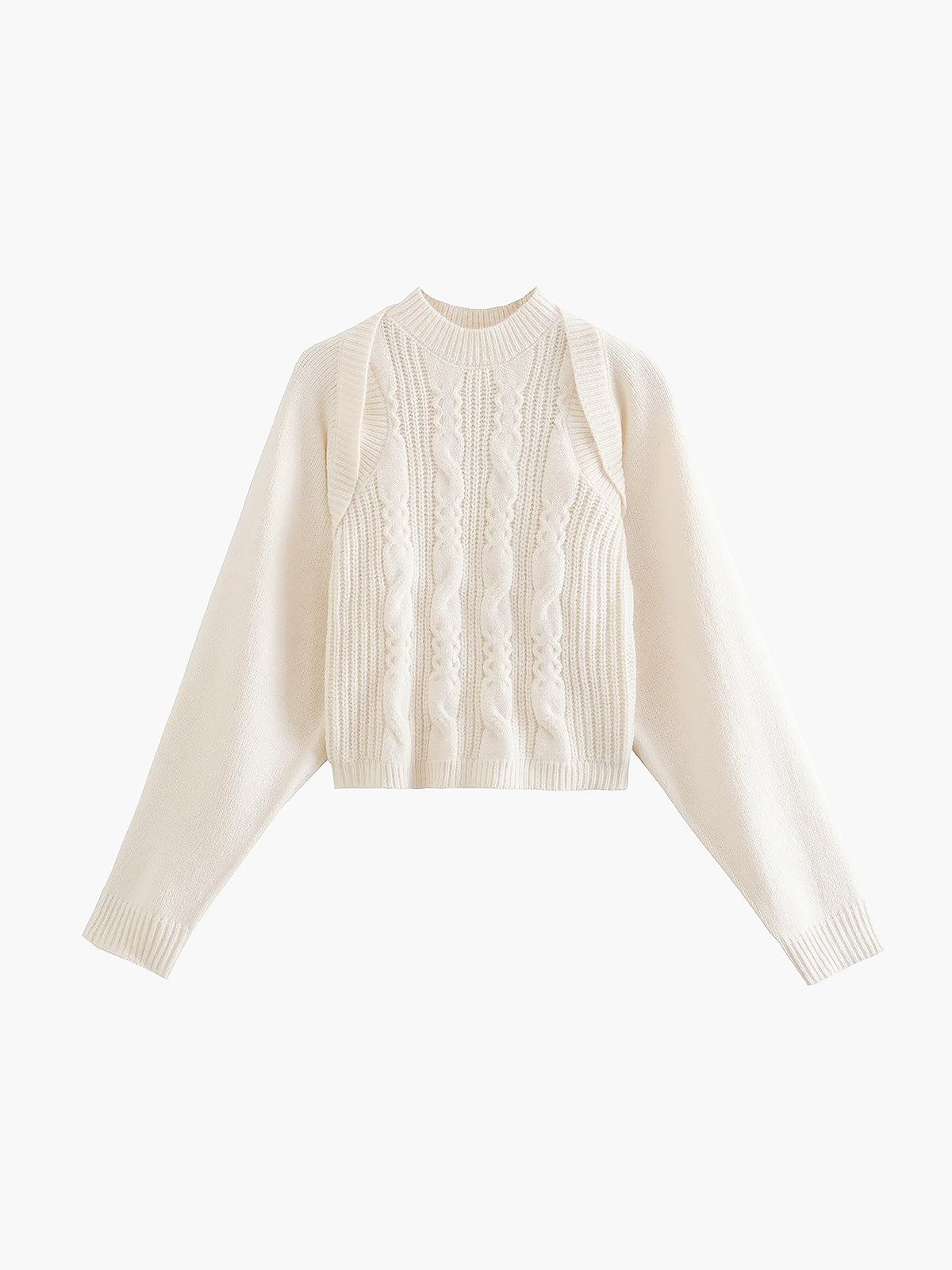 Creamy Flatwhite Flatwhite Bolero Sweater