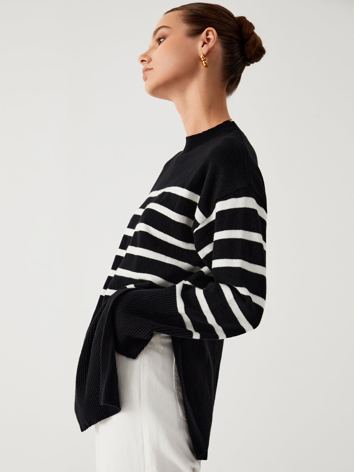 Into You Oversized Stripe Sweater