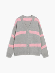 Comfort Club Stripe Cardigan