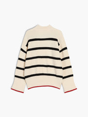 Quiet Luxury Stripe Sweater