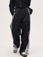 Shine On Pockets Parachute Pants