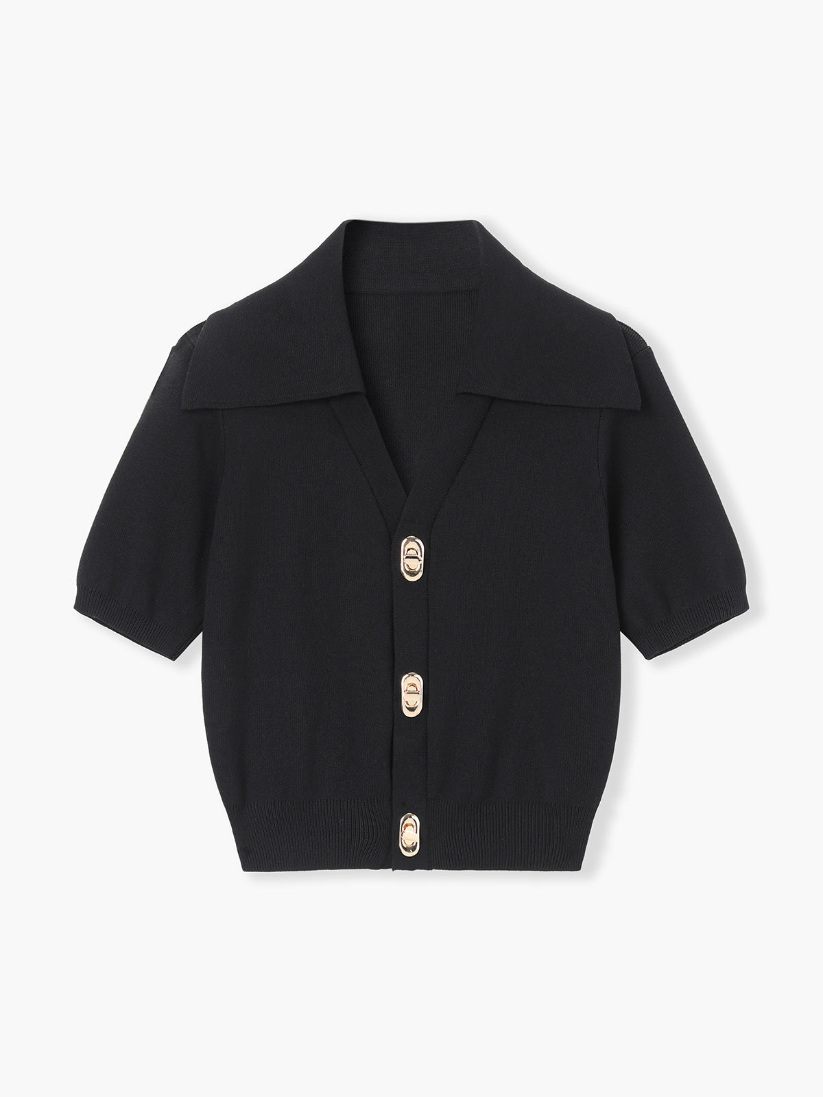 Effortless Collared Top