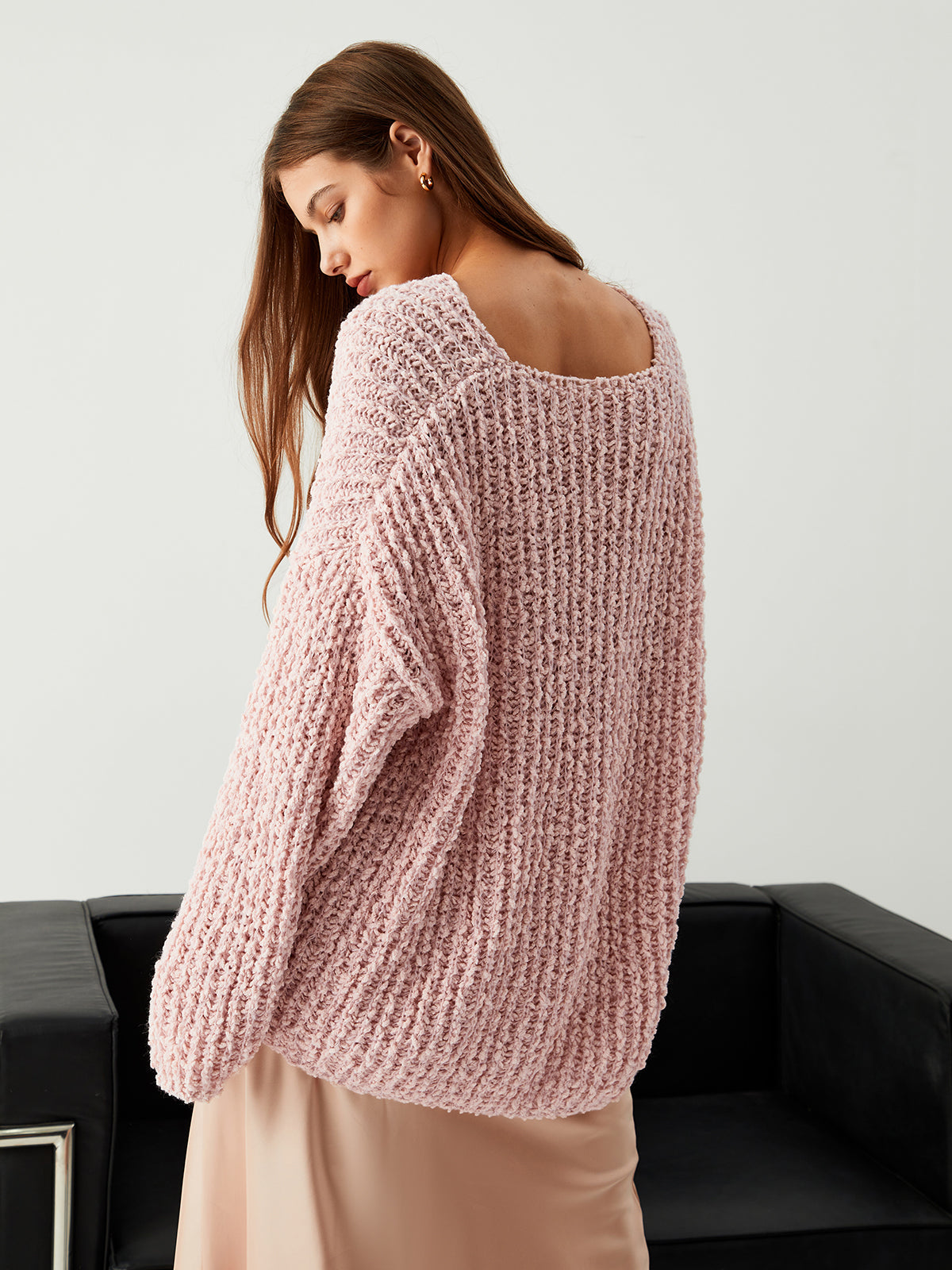 Rose Bush Oversized Sweater