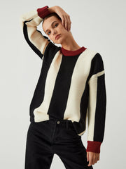 Leisure Pinstripe Sweater