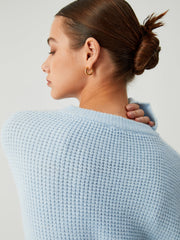 Baby Blue Oversized Sweater