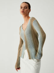 Ombre Walden Stripe Knit Top