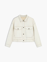 Worth A Million Contrat Trim Bomber Jacket