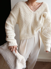 Vanilla Popcorn Sweater