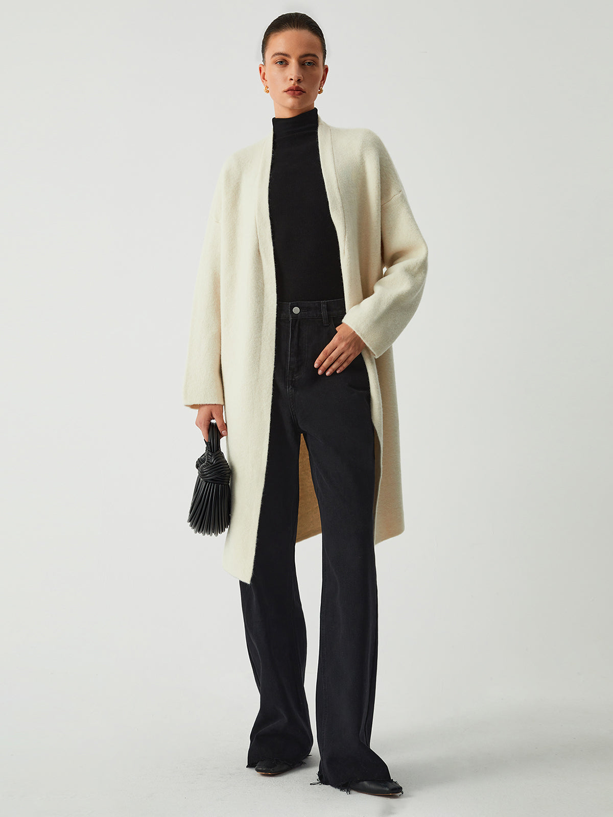 Fell In Love Fuzzy Long Cardigan