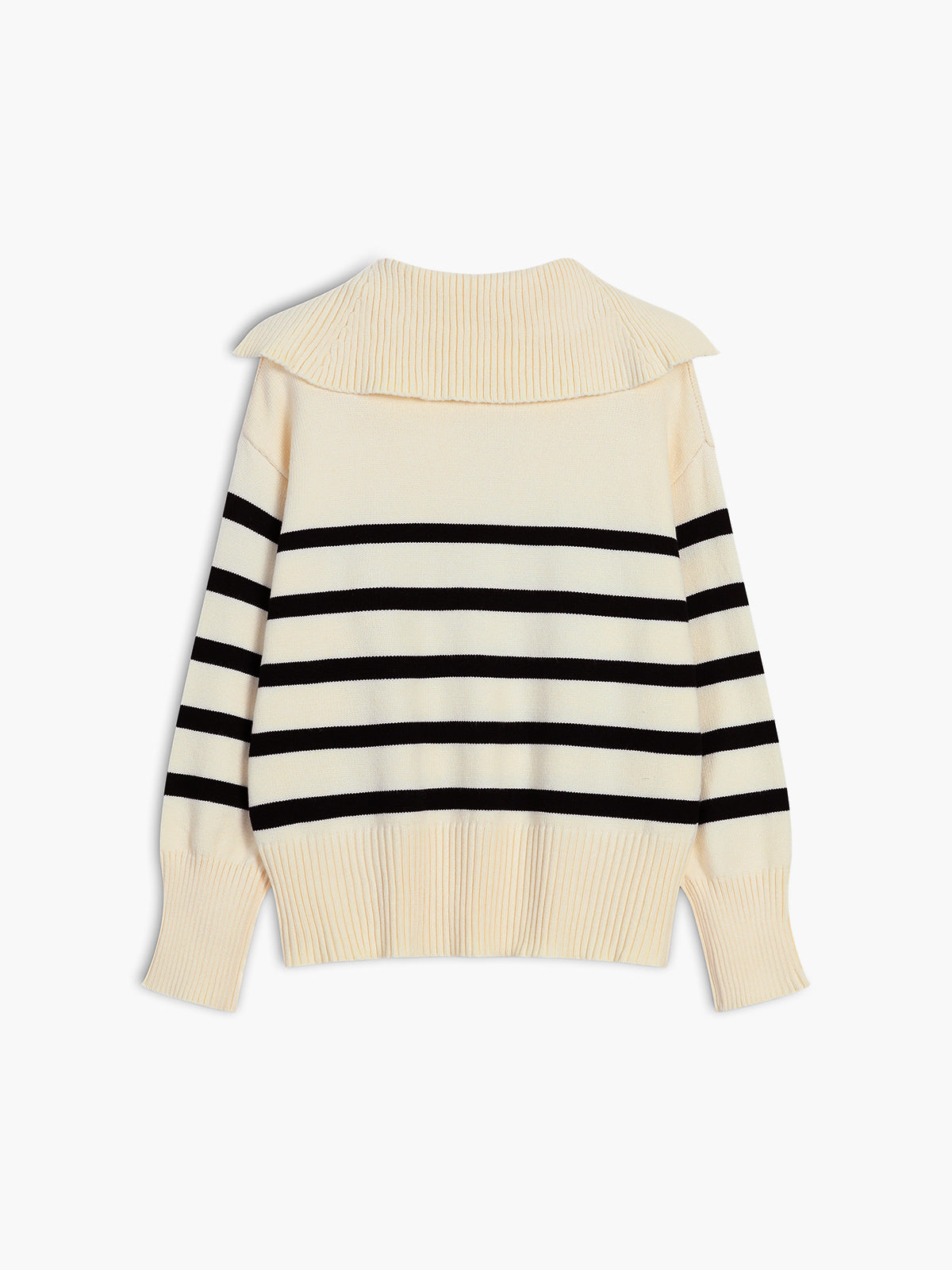 In Heaven Stripe Collared Sweater