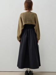 Essential Two Piece Bolero Long Sweater Dress