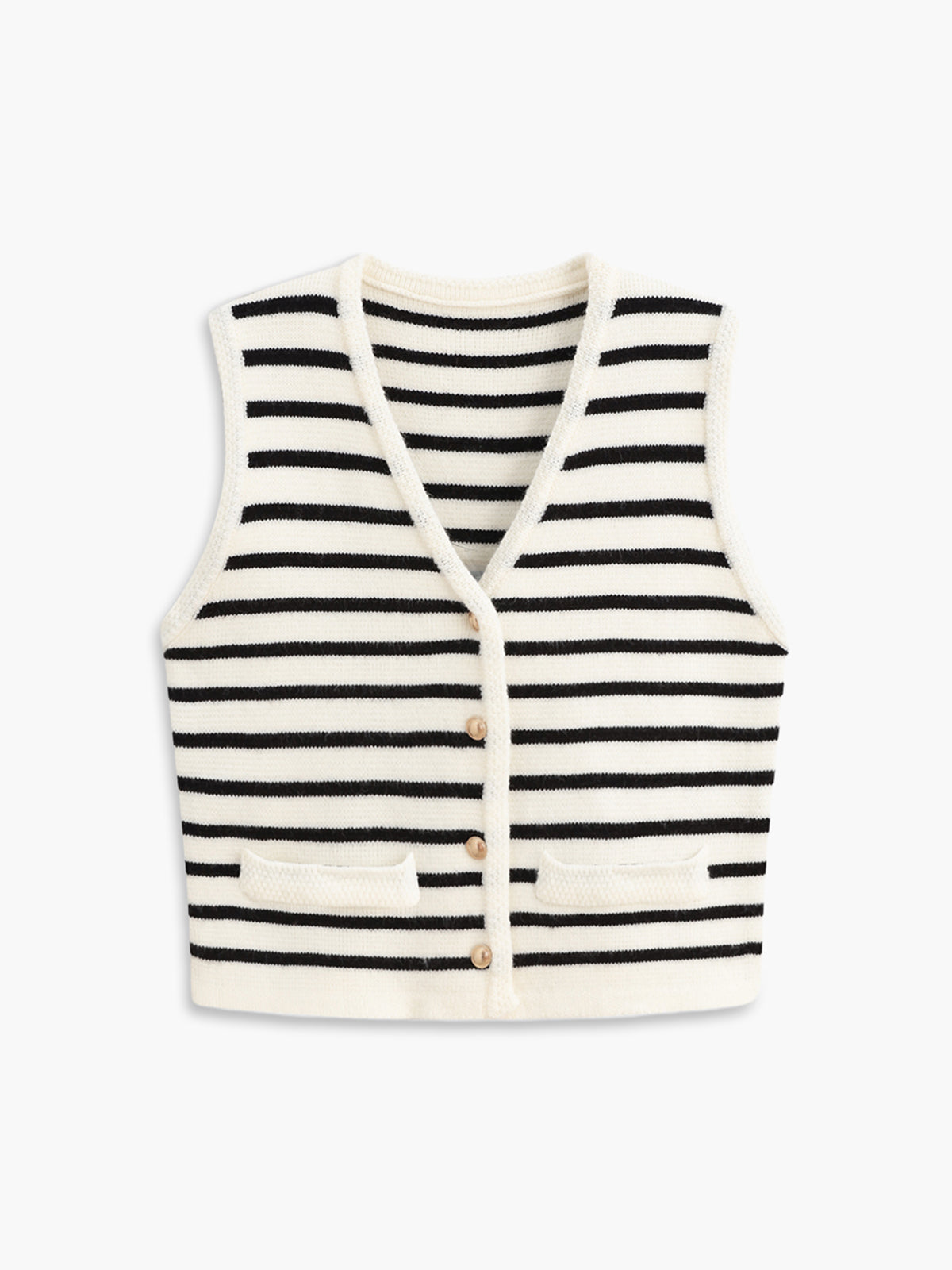 Old Money Aesthetics Stripe Sweater Vest