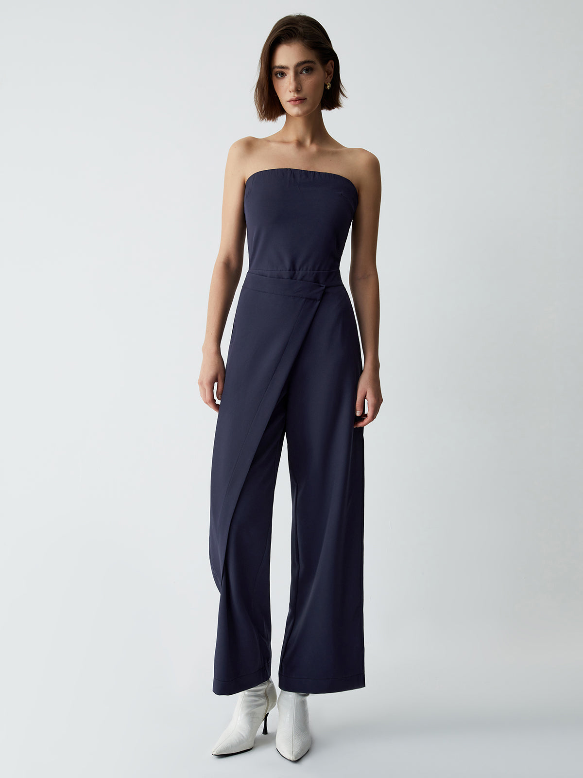 Essential Asymmetric Layered Tube Jumpsuit