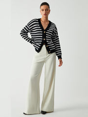 Unspoken Desire Stripe Cardigan