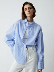 Essential Pinstripe Button Down Shirt