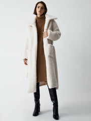 Warm Embrace Furry Trench Coat