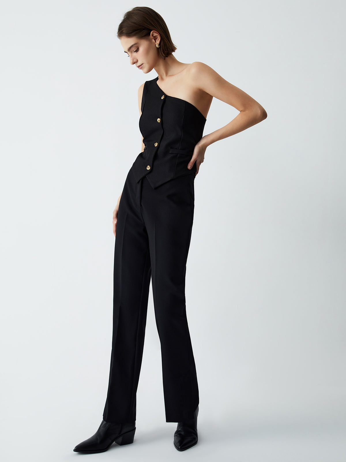 MInimalism Straight Leg Dress Pants