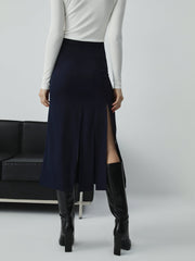 New Limits Slit Midi Skirt