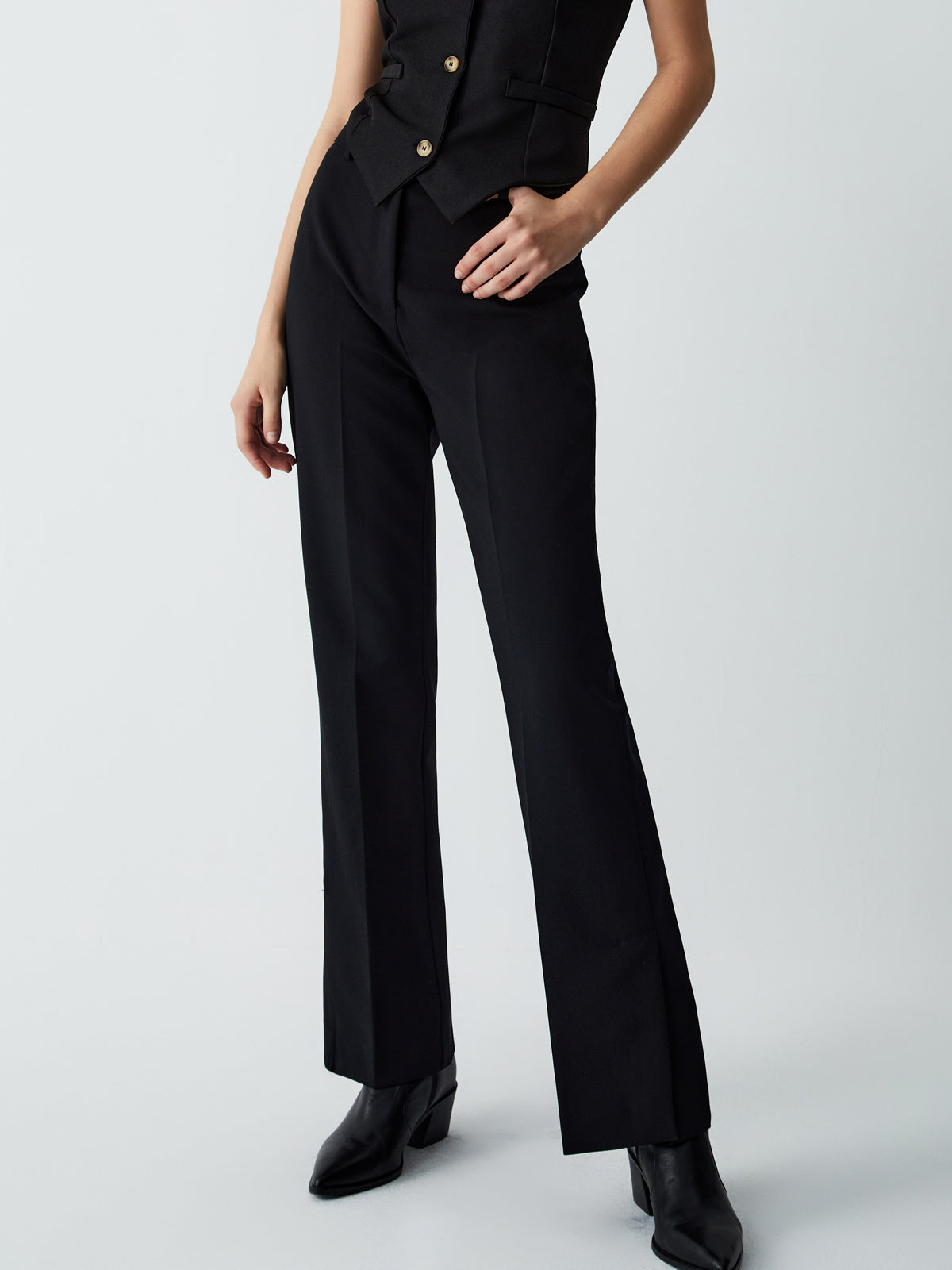 MInimalism Straight Leg Dress Pants