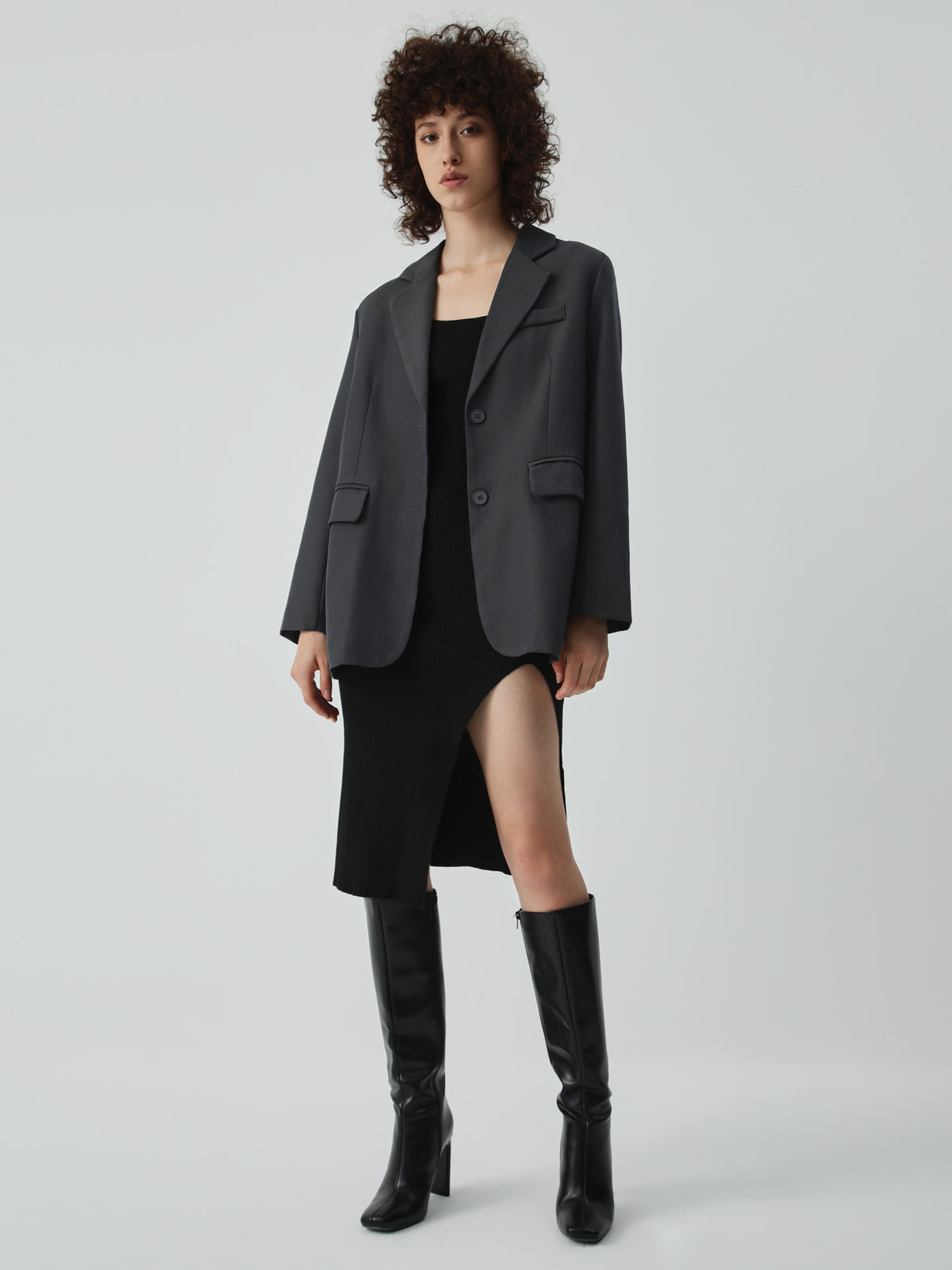 Essential Open Collar Blazer