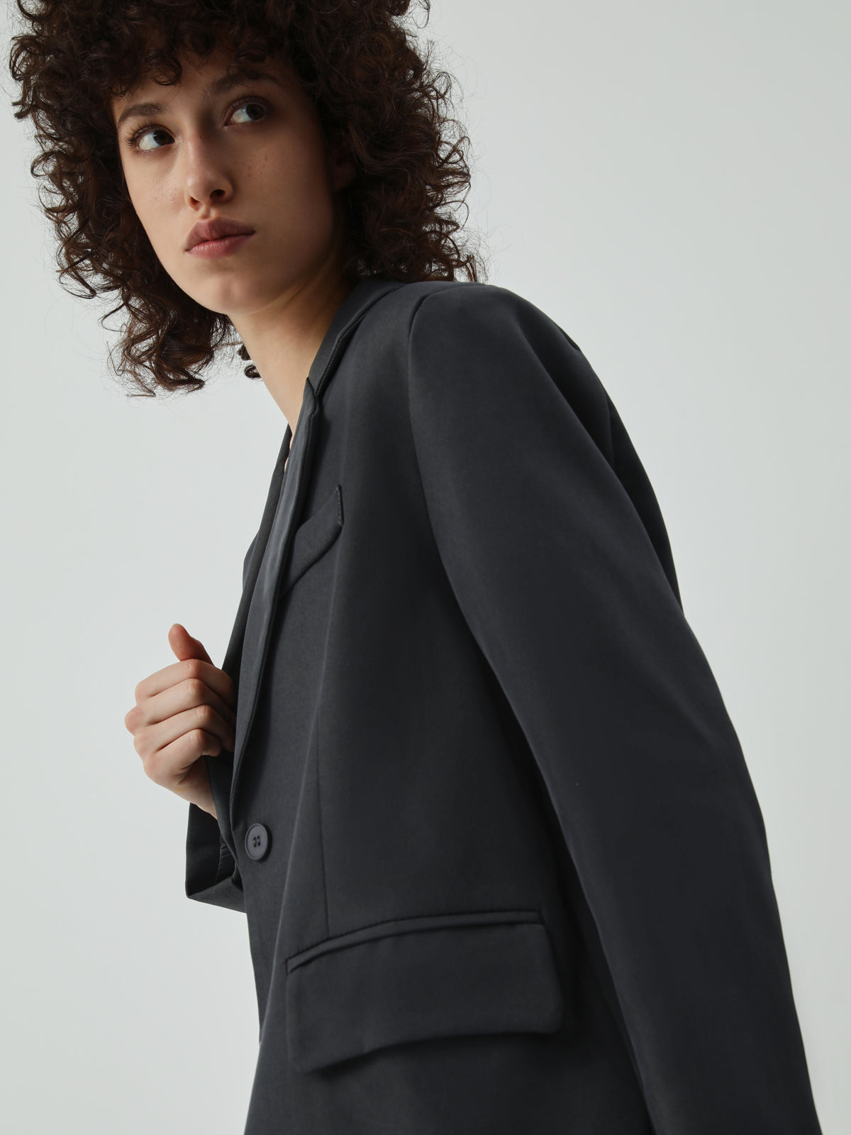 Essential Open Collar Blazer