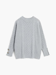 Cloud Nine Cable Knit Sweater