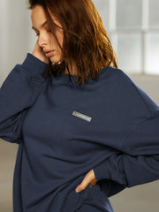 Drop Shoulder Crewneck Sweatshirt